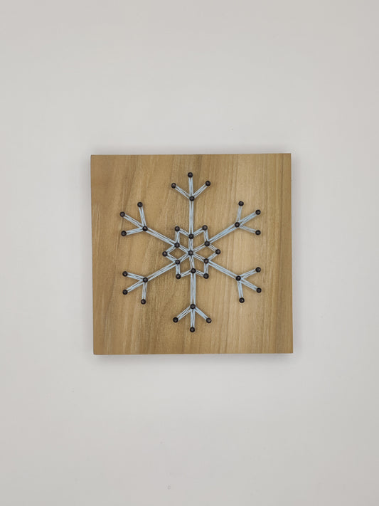 String Art Snow Flake